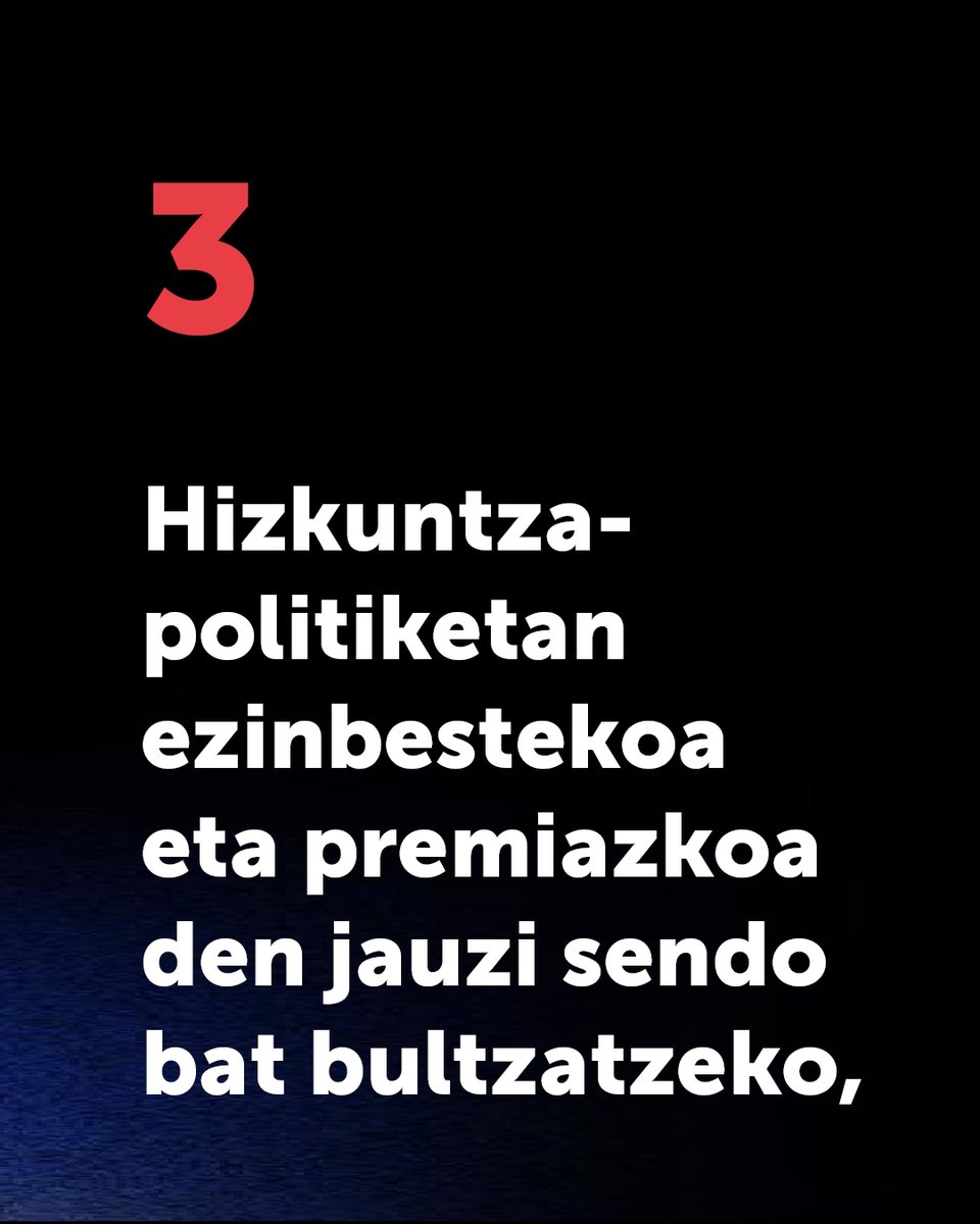 kontseilua's tweet image. 💥 Abenduaren 27an hitzordu garrantzitsu bat dugu euskaltzale guztiok: Euskararen aldeko mobilizazioa eta indar erakustaldia, oldarraldiari erantzuteko, gizarte osoari mezu bat bidaltzeko, hizkuntza-politiketan jauzi bat bultzatzeko.

🔗 Hartu sarrerak!🔜 pizkundea.eus