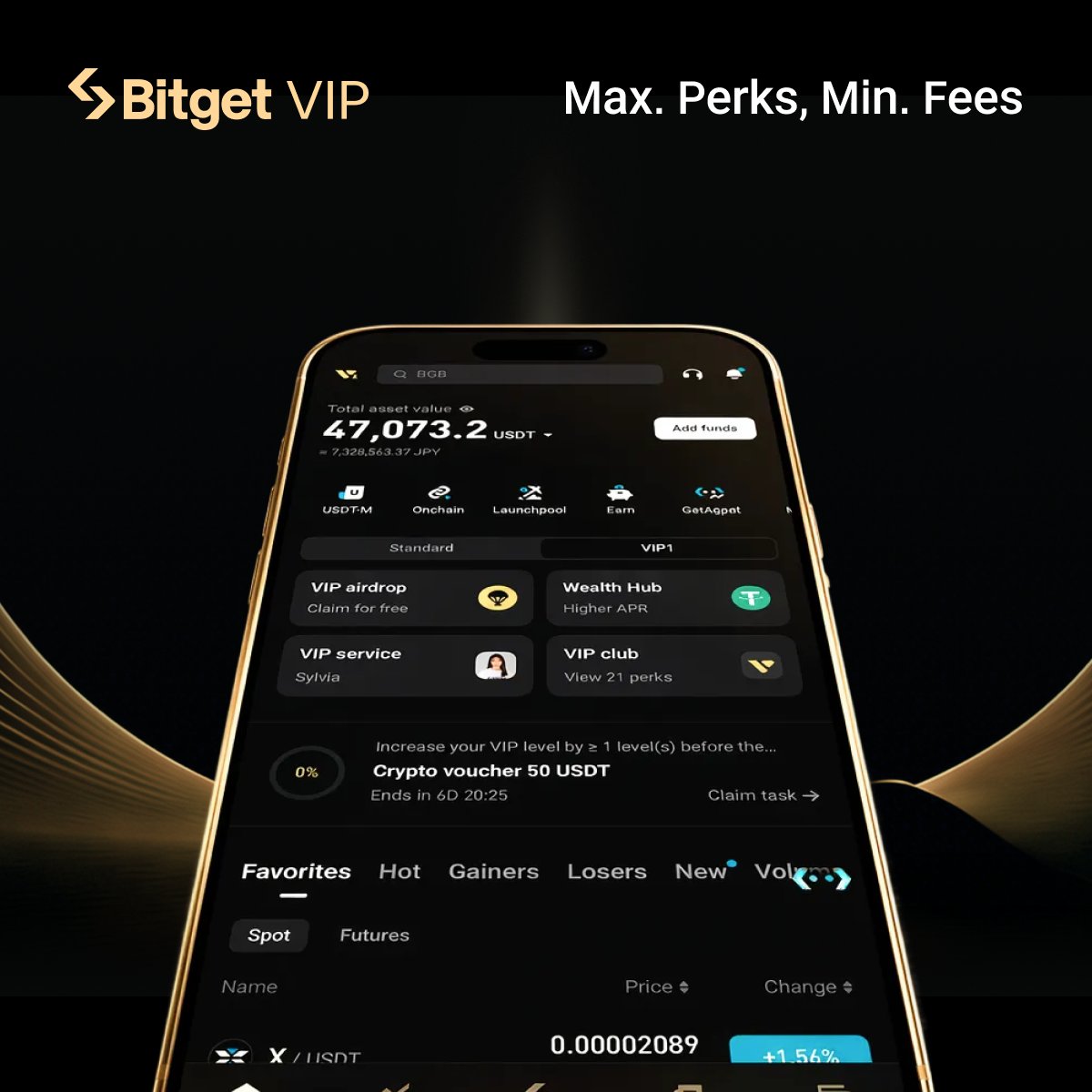 New perks. New look. The all-new Bitget VIP is here!

Join Bitget VIP &amp; experience the exclusive new interface to win 1,000 USDT giveaway + VIP2 free trial.

To enter:
📍 Follow &amp; RT
📍 Submit your entry: forms.gle/kduM6cjoUV8XHo…

🎁 10 winners get 100 USDT + 15-day VIP2 each!