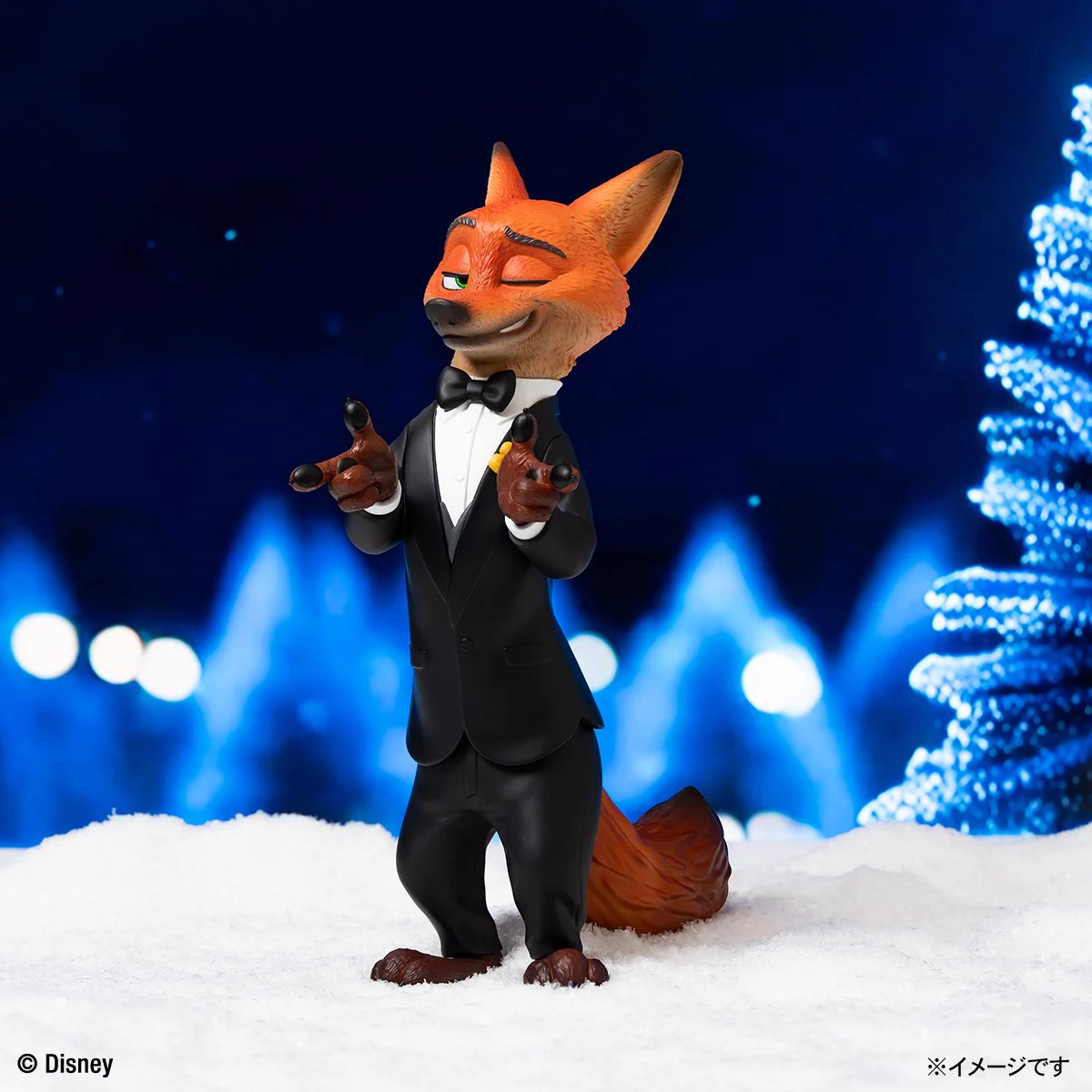 ズートピア Happyくじ ラストワン賞　タキシード ニック フィギュア Happyくじ on X: 