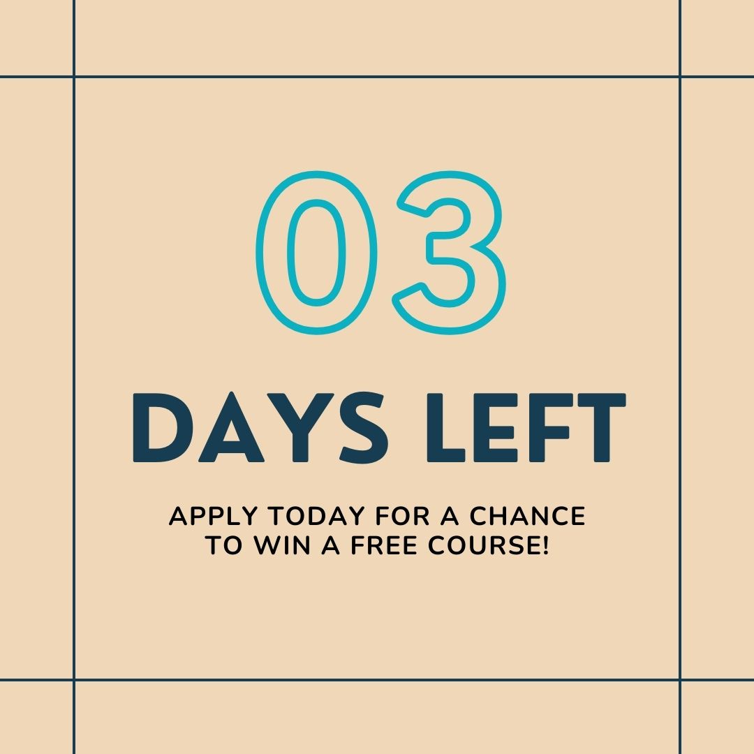 ⏰ Only 3 days left!
There’s still time to apply for our class giveaway, but the deadline is fast approaching.

👉 Apply today for your chance to win—don’t miss out!
cas.edu.zm/application/