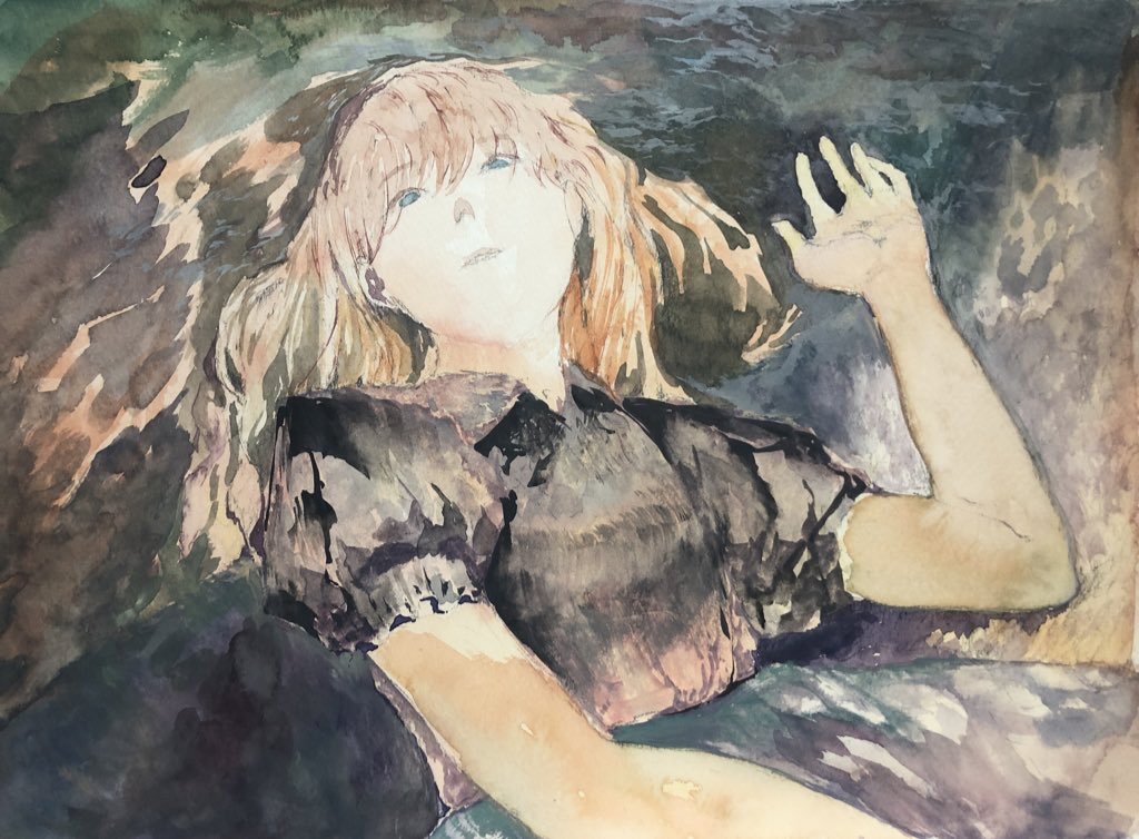 Petersons? 水彩画 最近描いた水彩 #イラスト #水彩画 #水彩