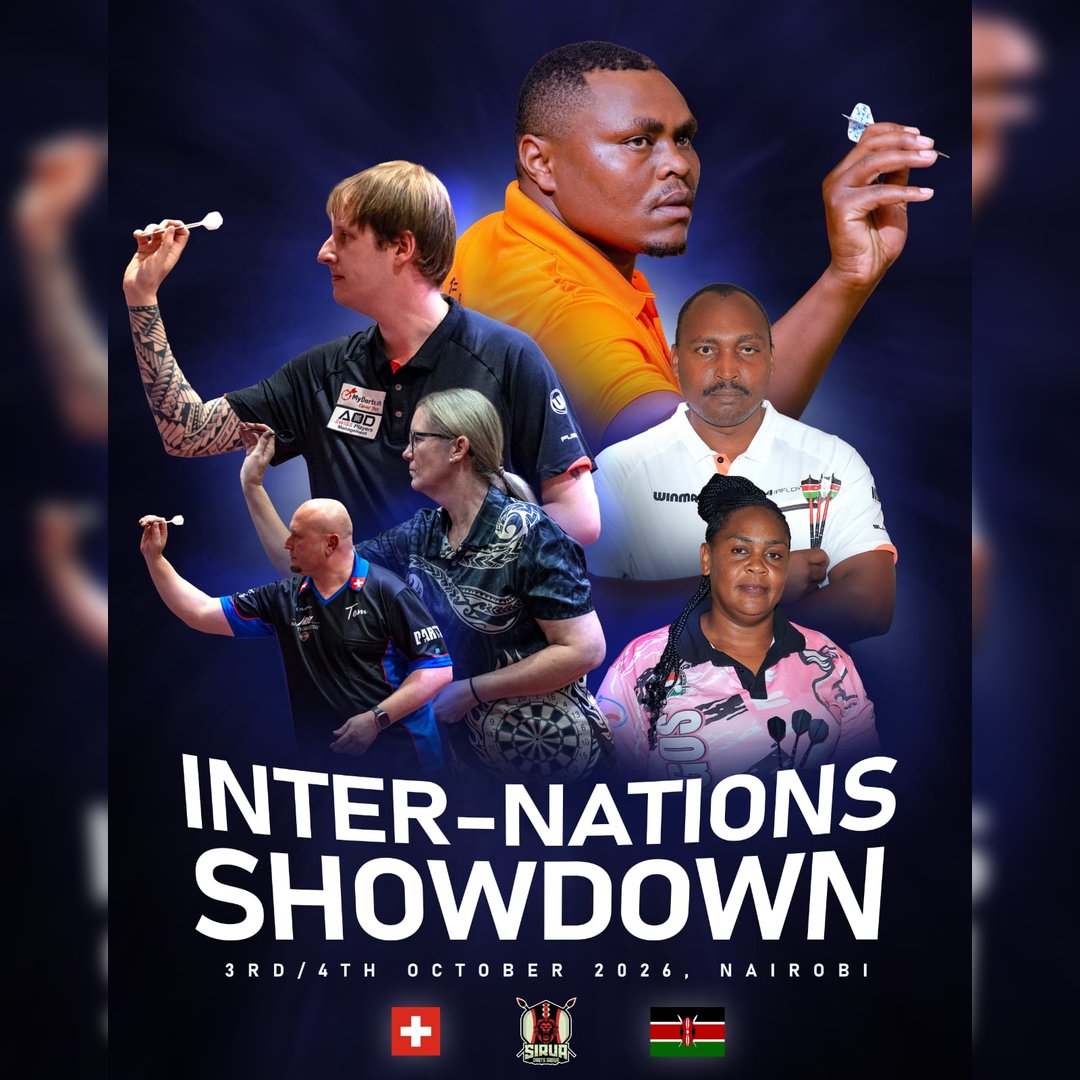 Siruadarts's tweet photo. We have a busy year in 2026, and we're heavy on the darts with some international and grass root show downs from all the pros and up and comers! Check out our events calendar and follow us for announcements on future #matchplays and impromptu meet ups!🎯🏆
#siruadarts #dartsafrica #kenyandarts🇰🇪 #nairobikenya🇰🇪