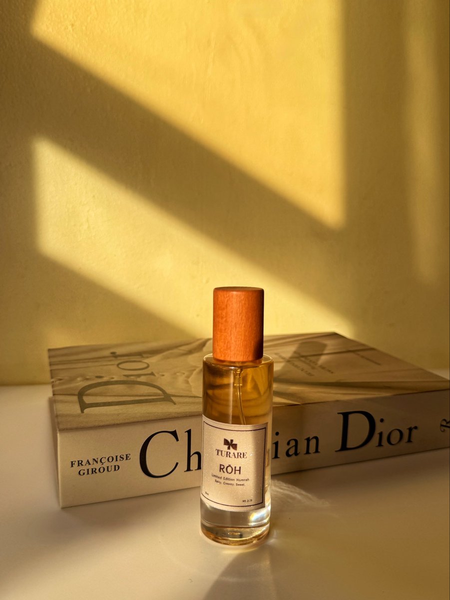 Meet RŌH.

When words failed after my Hayati passed, scent still spoke. Rohi - my soul, was his name for me.

RŌH is the warmth love leaves behind when presence is gone.

RŌH is spicy with a sweet oriental floral base. 
₦23,000 | 30ml

wa.me/c/2348118819296