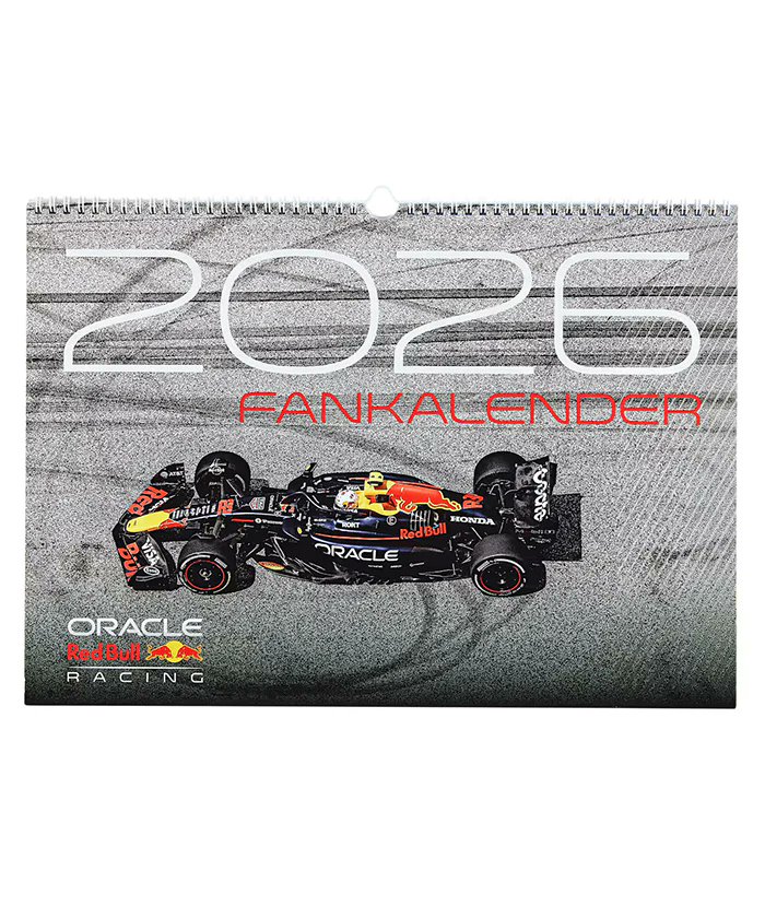 レッドブル レーシング公式の2026年ファンカレンダーが登場。 42×30cm