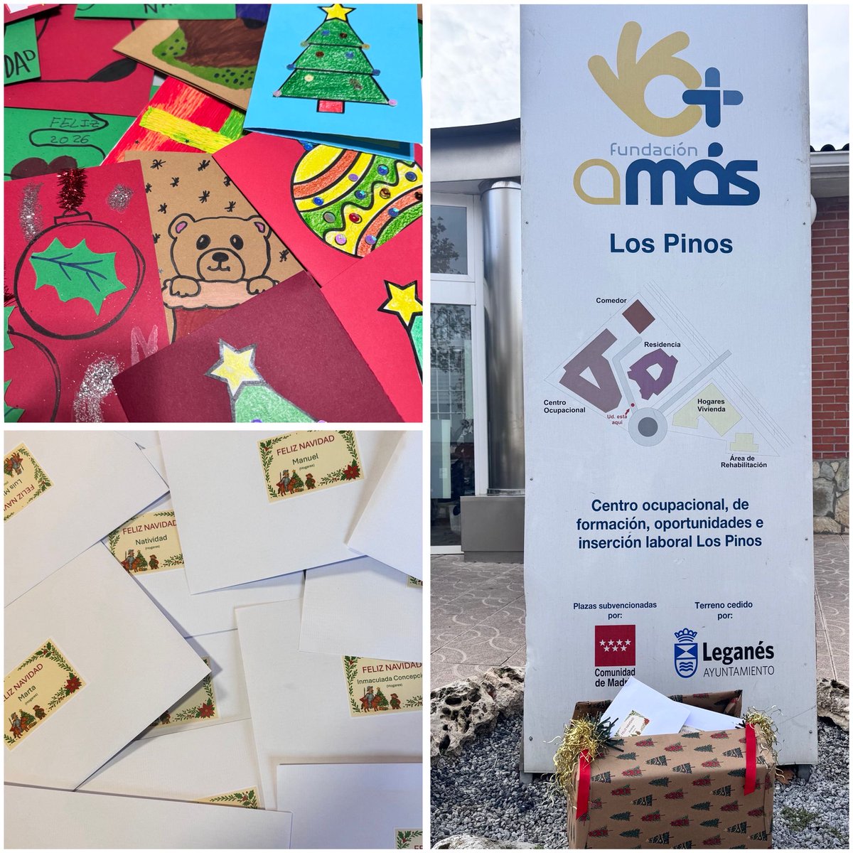 ✨ Desde el AMPA del CEIP Miguel de Cervantes pusimos en marcha la iniciativa de postales solidarias para la Fundacion AMAS y ha sido todo un éxito 🙌
📬 Casi 150 postales llenas de cariño gracias a la gran participación de nuestras familias.
💙 Gracias💙