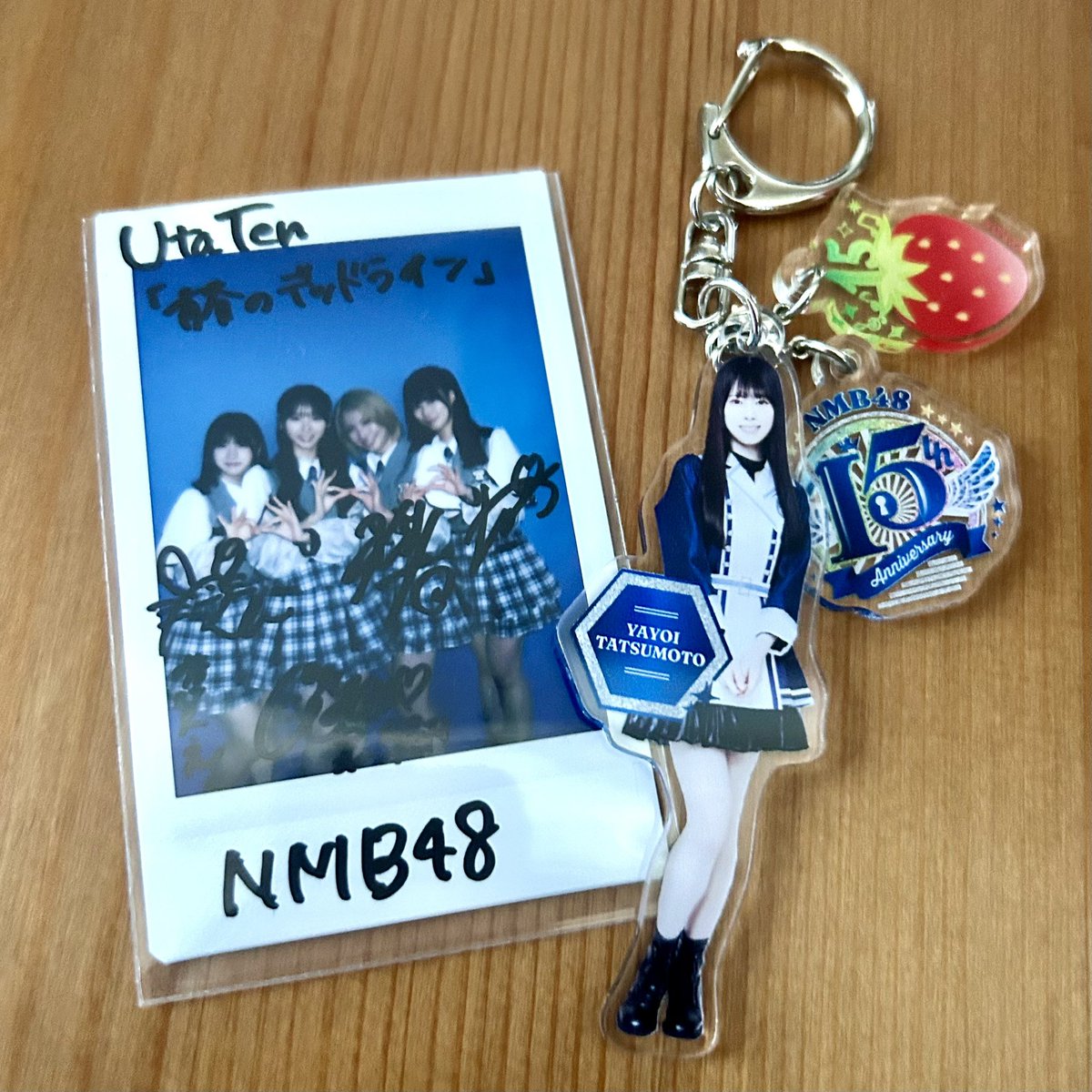 チェキ当選ありがとうございます🎁 青春のデッドライン衣装のチェキ