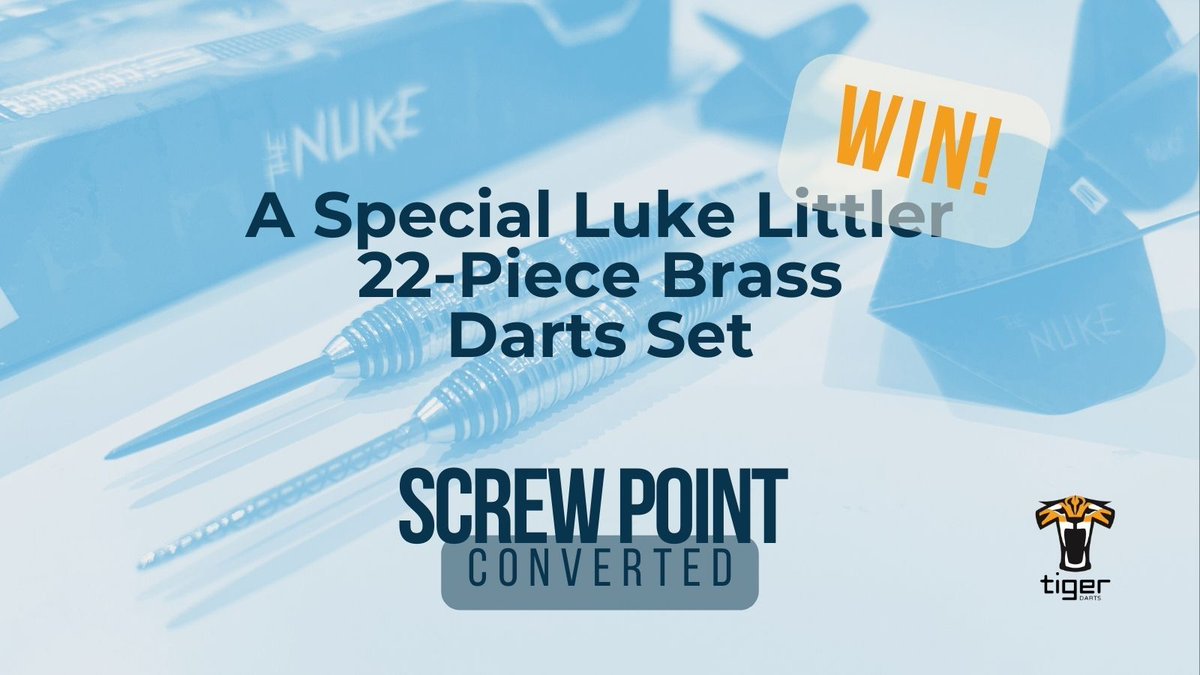 Tiger Darts tweet media