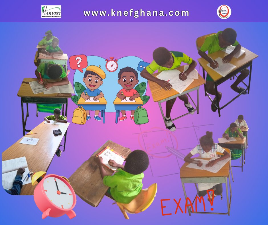 KnefGhana's tweet photo. Our students at Harvest Education Complex successfully wrote their annual exams. Proud of their hard work and dedication. #GhanaNews #ghana #HarvestEducationComplex https://t.co/6obAEYLNud
