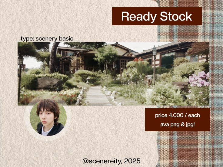 scenereity's tweet image. ᅠ
&amp;lt; .. help retweet, please?
layout ready stock (8)
cortis scenery basic!
price 4k / each, jpng’s. ♥︎
#zonauang #zonaba 
ᅠ