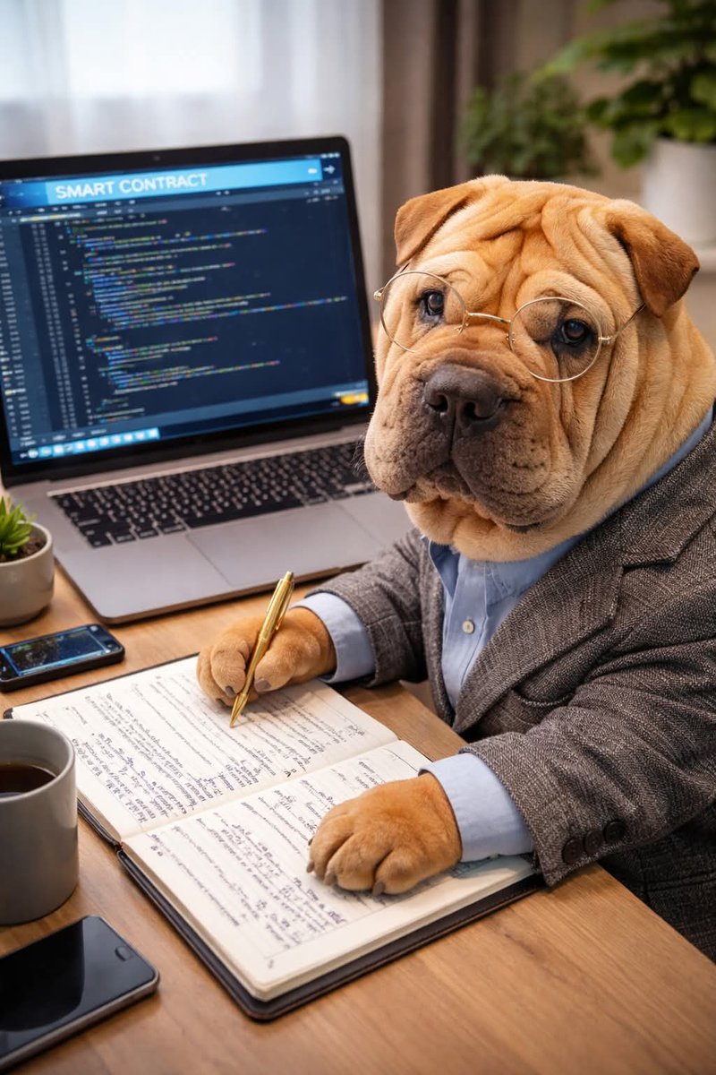 CryptoTengo's tweet photo. Panjo is writing a smart-contract https://t.co/ws0jNSQC5Q