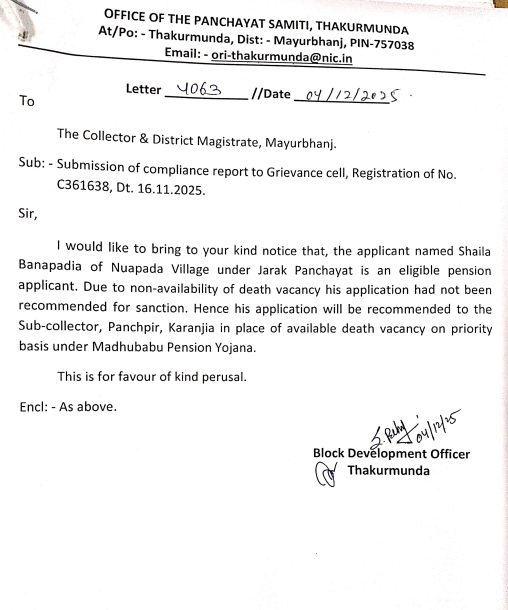 DM_Mayurbhanj's tweet photo. @Debasis15633787 @SSEPD2 @CMO_Odisha @DssoMayurbhanj @NityanandaBJP @MohanMOdisha https://t.co/J35fDhbi4x