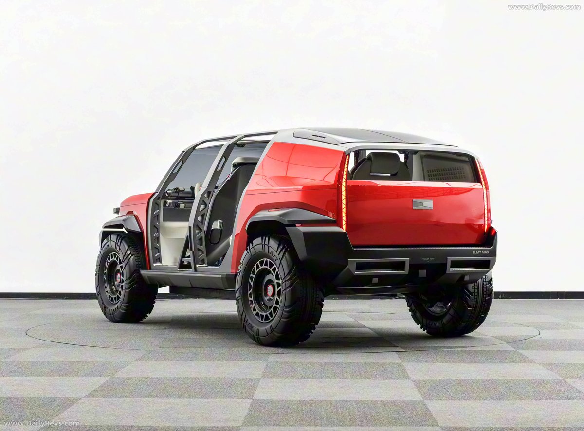 dailyrevs's tweet photo. 2025 Beijing Auto ELMT Max Concept | DailyRevs
The ELMT Max Concept introduces Beijing Off-Road’s ELEMENTAL design philosophy focused on modularity and outdoor use.
#BAIC #BeijingAuto #offroad #conceptcar #GuangzhouAutoShow #dailyrevs https://t.co/KcZxl0qE2w