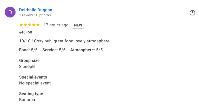 MorrisBarDublin's tweet photo. Deirbhile loved our bar! We are delighted to be getting such positive feedback. #NewBar #TalbotSt #Dublin https://t.co/ykgUO6dXXz