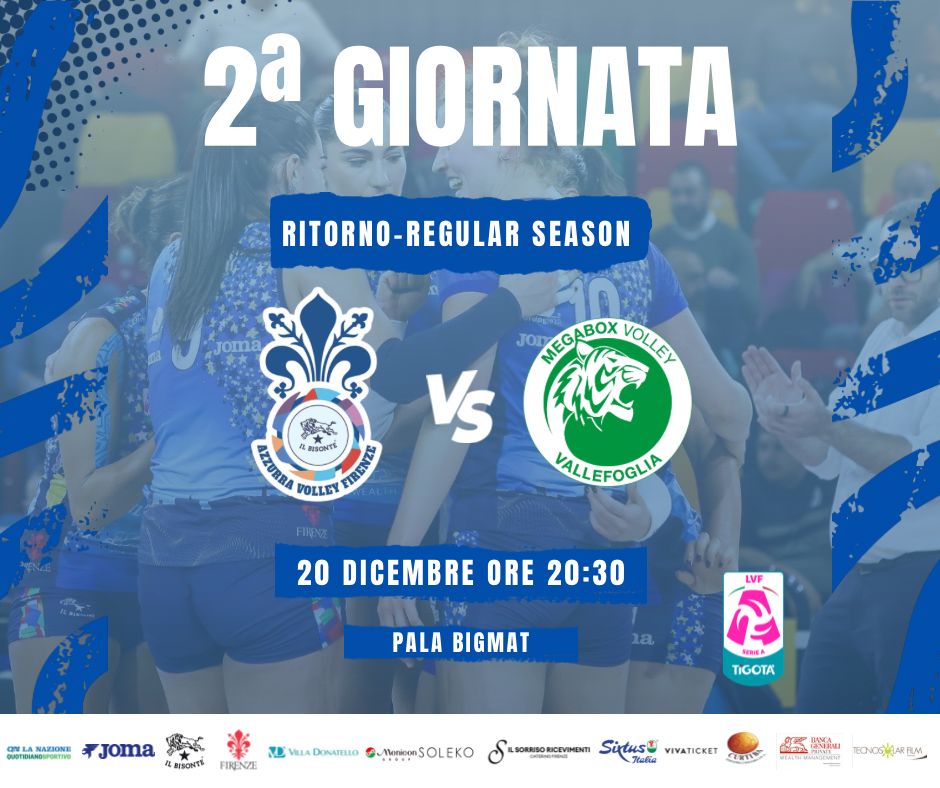💥 Domani alle 20.30 le bisontine ospitano la <a href="/MegaboxV/">Megabox Volley</a> per tornare a fare punti 🏐🏐 

▶️ Leggi tutto qui: azzurravolleyfirenze.it/il-bisonte-tor…

#ilbisontevolley #serieA1 #tatanka #bisontine #FirenzeSiamoNoi