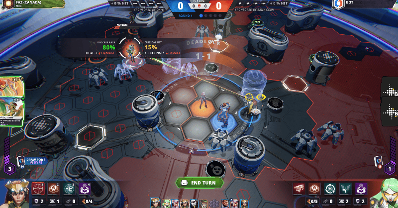 Blindspot_Games's tweet photo. You’ve never felt this much pressure in a turn-based match🔥Try demo now!