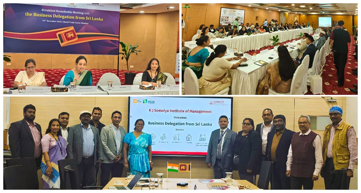 EDB_SriLanka's tweet image. Construction Services Business Delegation Builds Up Trade Ties in Mumbai
More Info 👉 bit.ly/3KU8c5u
#ConstructionServices #BusinessDelegation #sledb #India #SriLanka