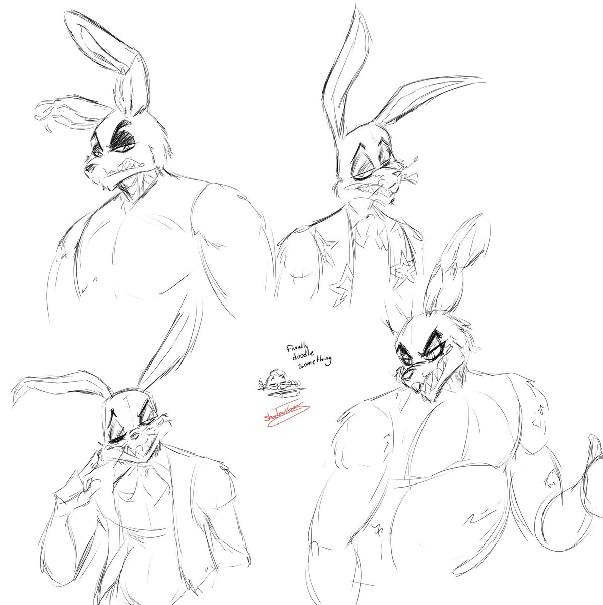 #fnaf #glitchtrap #springtrap

Bunnies