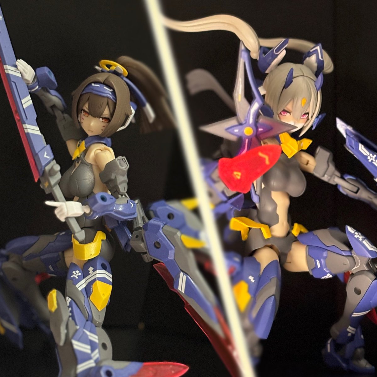 メガミデバイス9周年 おめでとうございます🎉✨ この朱羅の2人こそが