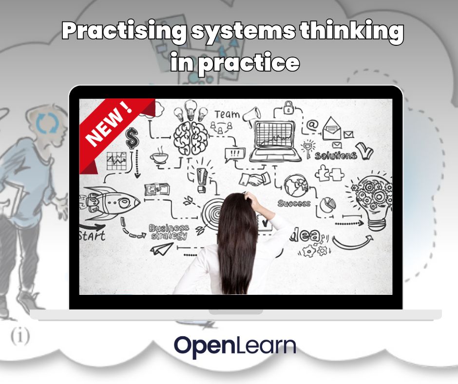 OUFreeLearning's tweet image. What is systems thinking in practice (STiP)?

It has a long history, has developed from many different disciplinary traditions, all based on viewing complex situations as systems.

Enrol in this NEW course to learn more...

ow.ly/s8uz50XKaTR