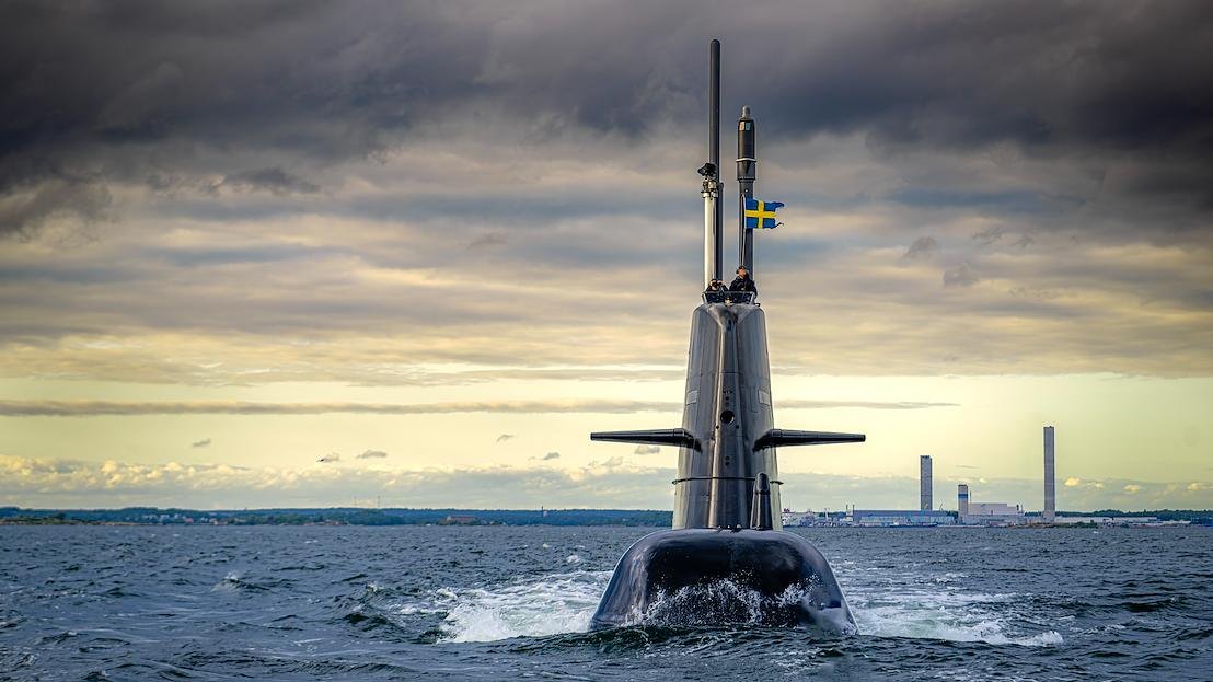 HMS Halland is back in service with Swedish Navy 🇸🇪🇸🇪 <a href="/Saab/">Saab</a>