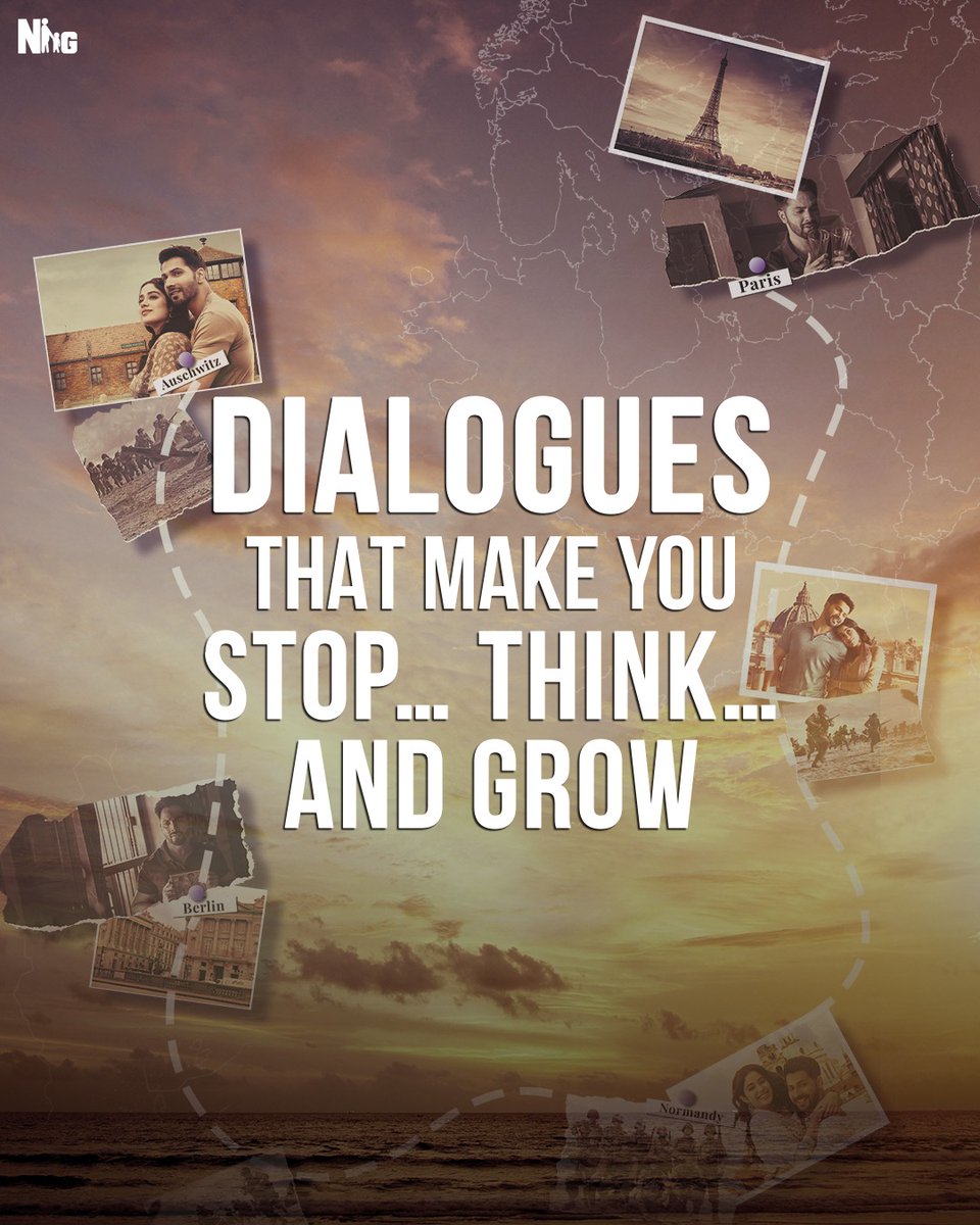 NGEMovies's tweet photo. The kind of dialogues that stay with you
#SajidNadiadwala #Bawaal
@niteshtiwari22
@Varun_dvn #JanhviKapoor #MukeshTiwari
@WardaNadiadwala
#NGEMovies #BollywoodMovies https://t.co/c8OOlv1oID