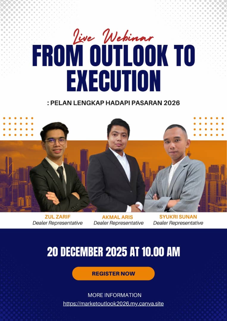 akmalnism's tweet photo. 🔥 LIVE WEBINAR PERCUMA 🔥
FROM OUTLOOK TO EXECUTION
Pelan Lengkap Hadapi Pasaran 2026

📊 Nak tahu bagaimana nak bertindak tepat dalam pasaran 2026, bukan sekadar ramalan?

🎯 Sertai webinar eksklusif bersama Dealer Representative berpengalaman: https://t.co/PqydSVJdr1