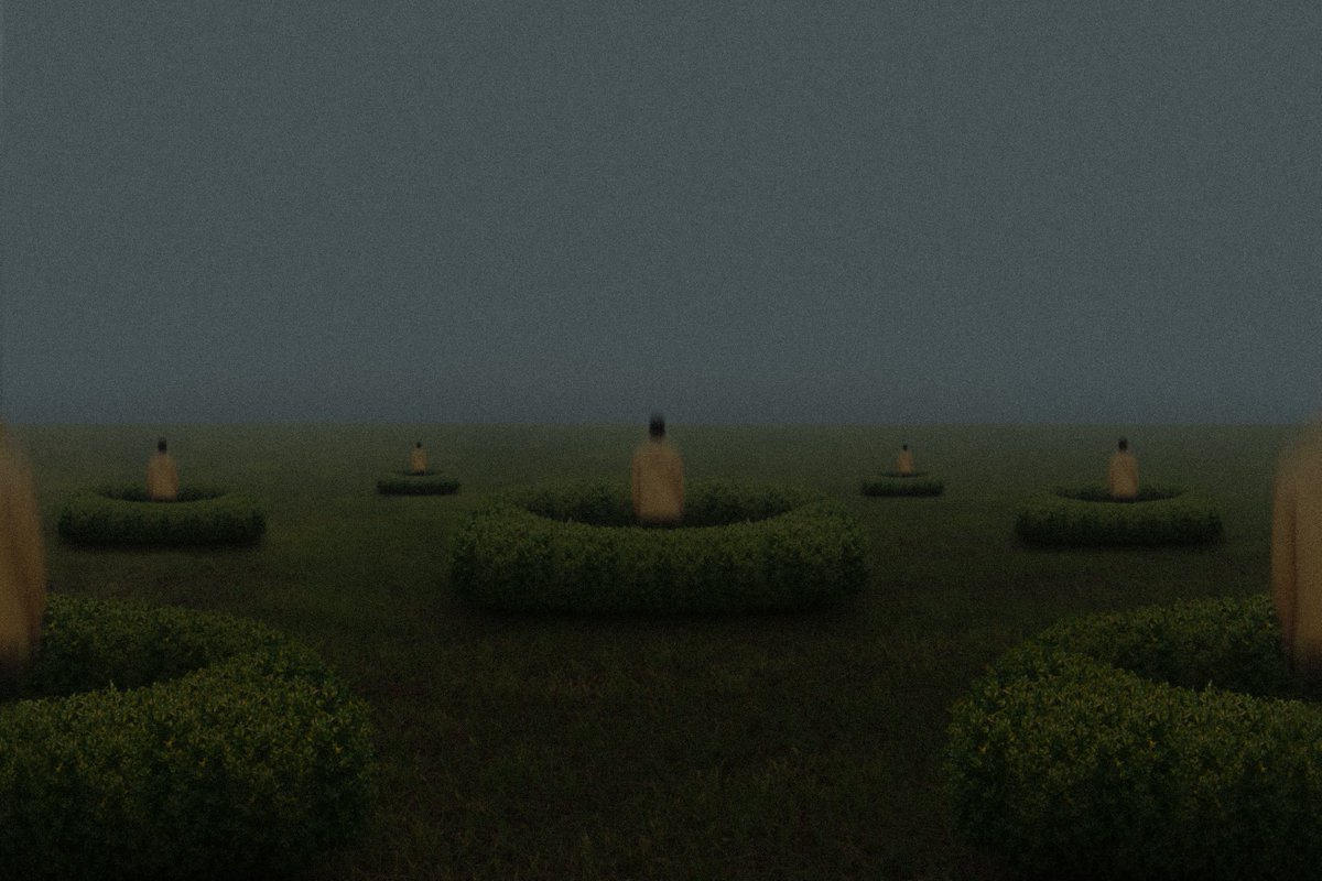 Amid the night and mist, solitude breathes inside the living walls.
No escape, no gaze only the stillness between existence and fading away.

0.400Ξ
on SR