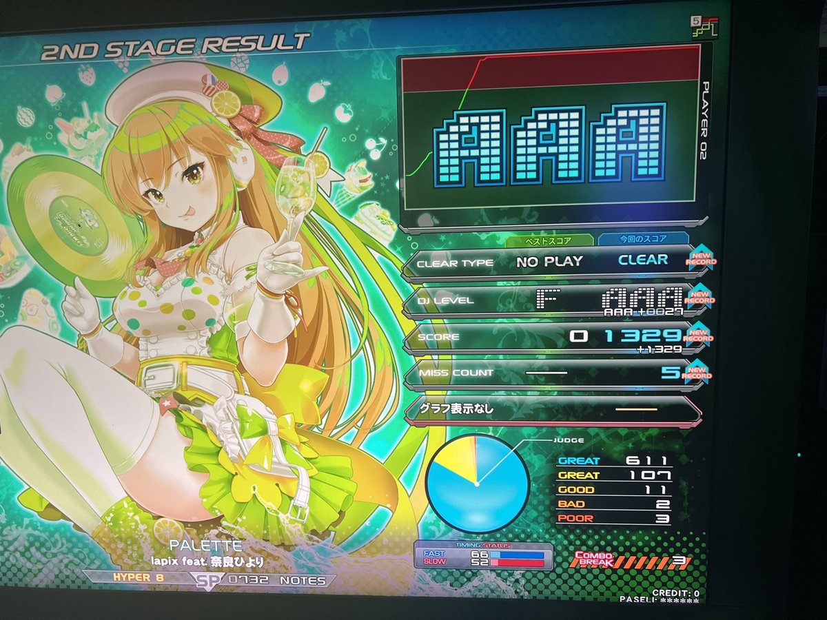 llllnumazullll's tweet image. 少しずつDDR復帰しています。

JC理事長の一年はゲーセン行く余裕がない、デスクワークだらけ、飲む機会は多い、等不摂生を貫きました。

ゲームを通じて健康を取り戻します！💪

なおMAX300SP激が足動かなくなっていて本当にショックです😖

やばいぞ運動不足の40歳‼️
#DDR_takebackhealth