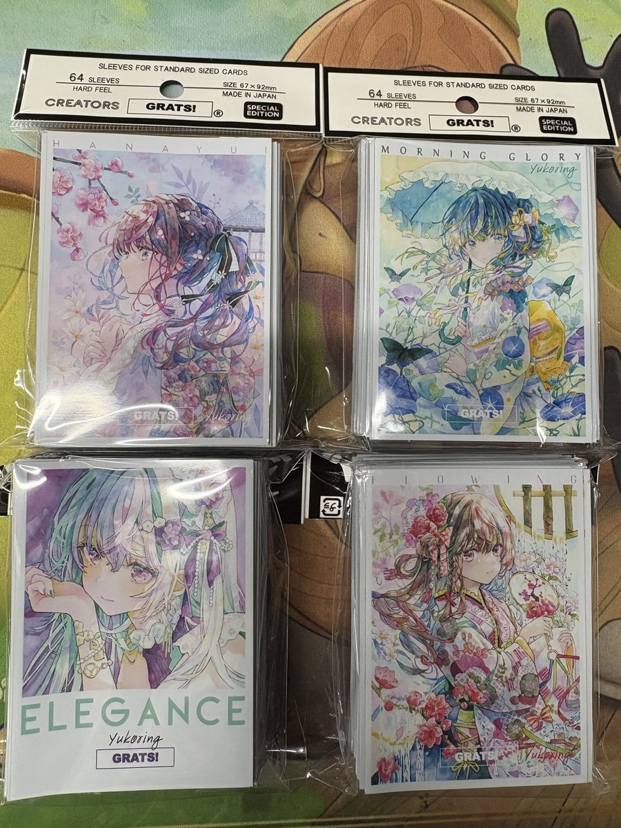 GRATS サプライ販売情報】 #告知情報 GRATSスリーブ 【優子鈴(ゆこりん