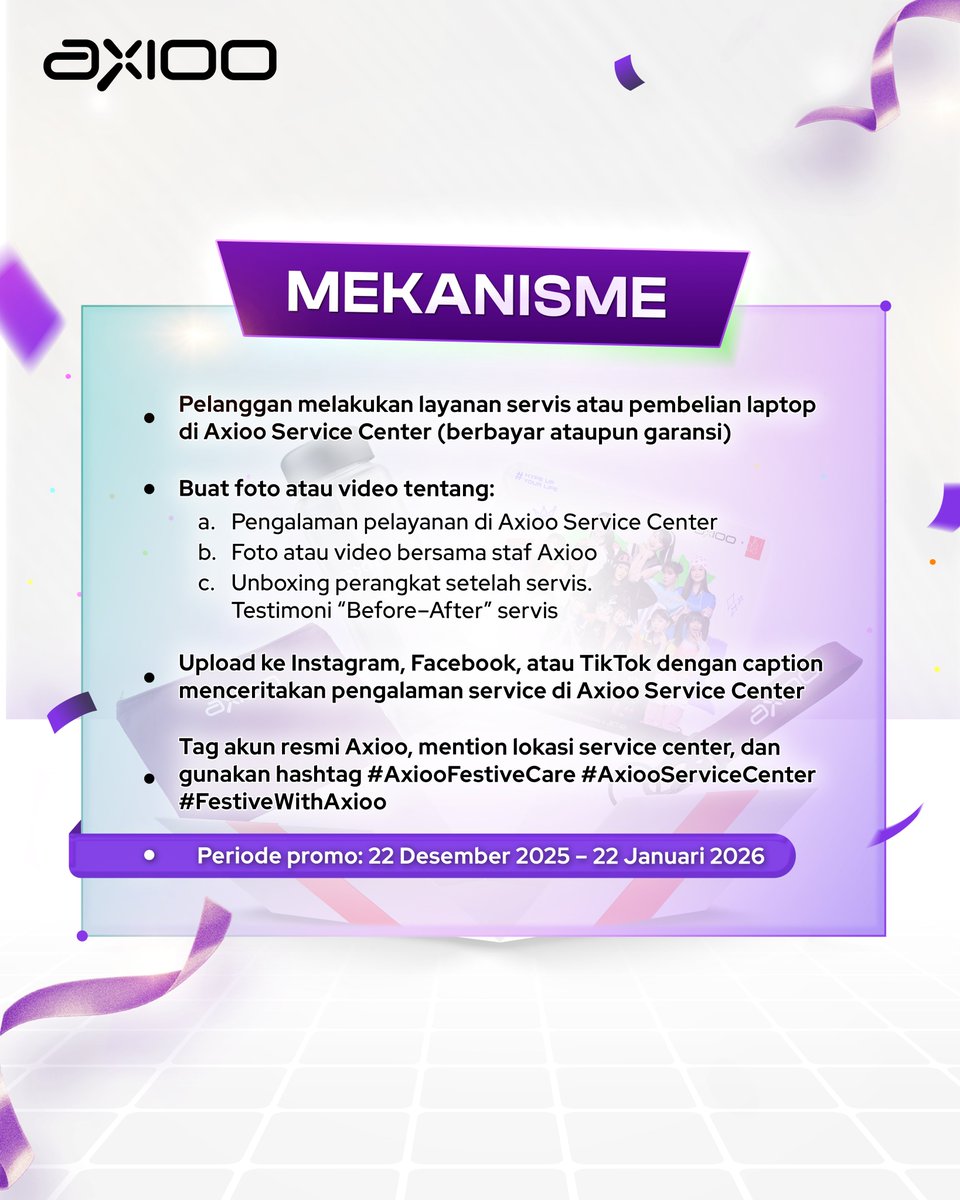 Axioo Indonesia tweet media