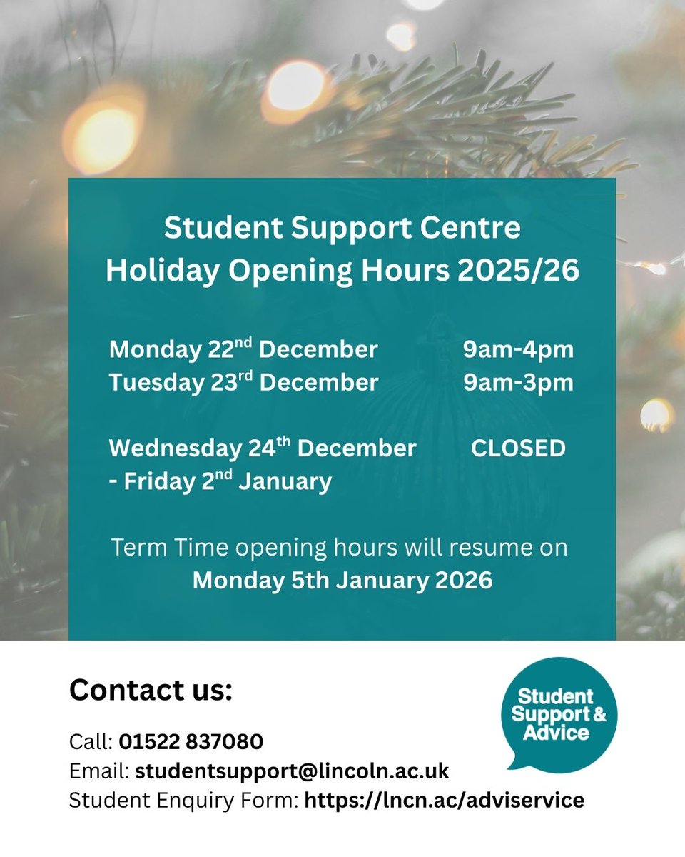 Student Support & Advice tweet media