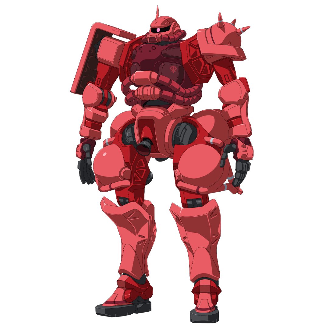 MS-06S シャア専用ザク 【GQ】 ◇「赤い彗星」の異名を持つシャア