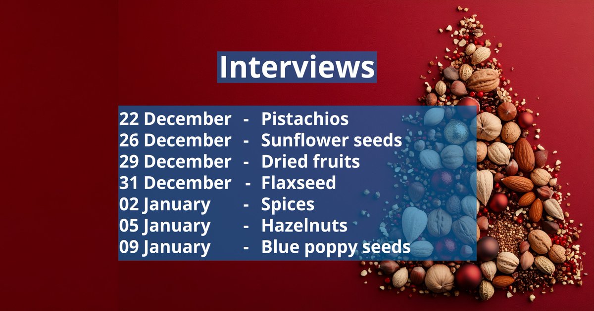 MundusAgri's tweet photo. With the year coming to an end, we would like to wish you a wonderful time with much joy and hot chocolate. 🎄☕🎄
 
Stay tuned for our interviews on https://t.co/H4jmfaj6G8
 
We also wish you success, health and happiness in 2026.

#MundusAgri #interviews #seeds #nuts #spices https://t.co/fI3nsPe6g3