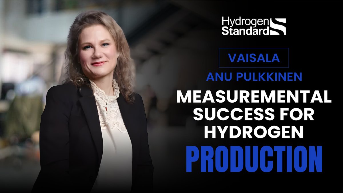 At the Hydrogen Technology World Expo in Hamburg, we spoke with Anu Pulkkinen (Vaisala) about why reliable measurement is critical as the hydrogen sector moves from pilot to commercial scale.
🎥 Watch the interview 👉bit.ly/3Y0dfUX