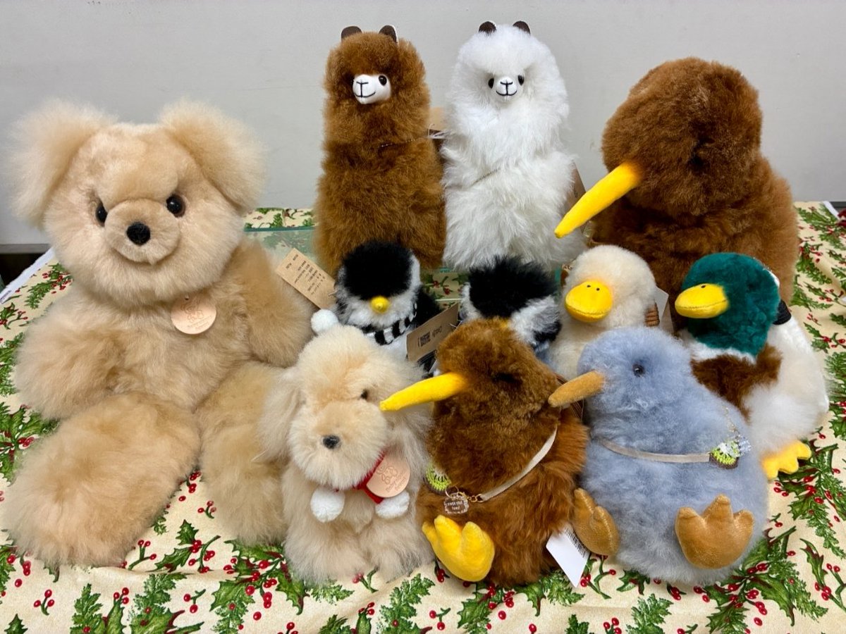 ベビーアルパカ　ぬいぐるみキーチャーム　2点セット ベビーアルパカ ぬいぐるみキーチャーム 2点セット ベビーアルパカ