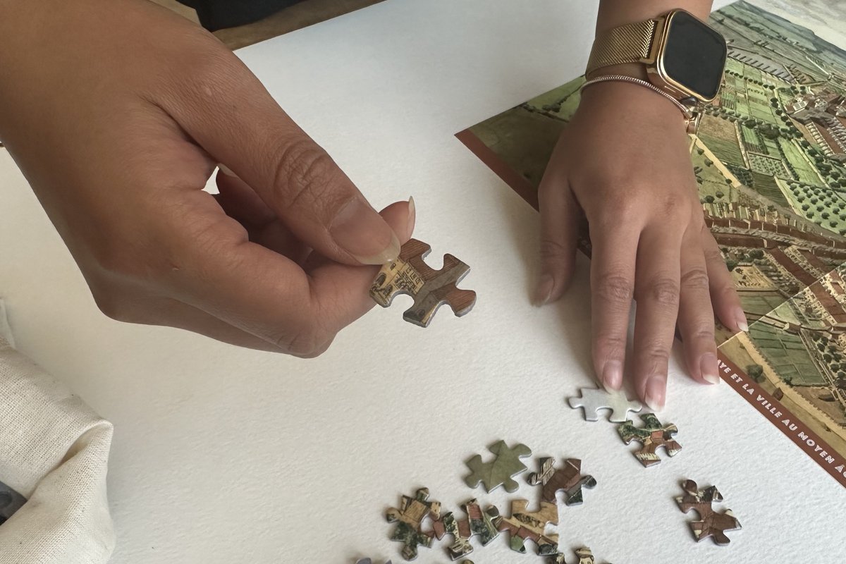 JCGolvin's tweet photo. Après avoir atteint la rupture de stock en quelques jours, le puzzle de 1000 pièces de l'Abbaye de Cluny au Moyen Âge, restituée par Jean-Claude Golvin, est à nouveau disponible ! (livraison en France et dans le monde entier) 📣

Pour le commander 🔗 https://t.co/zk0B7WVn0A https://t.co/PtQbtd31zF