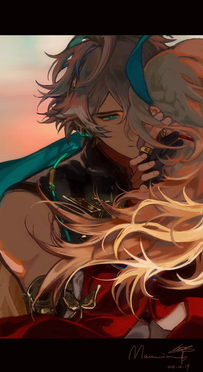 在不期而遇中为你而来

 #アルカヴェ #haikaveh #Alhaitham #kaveh #GenshinImpact