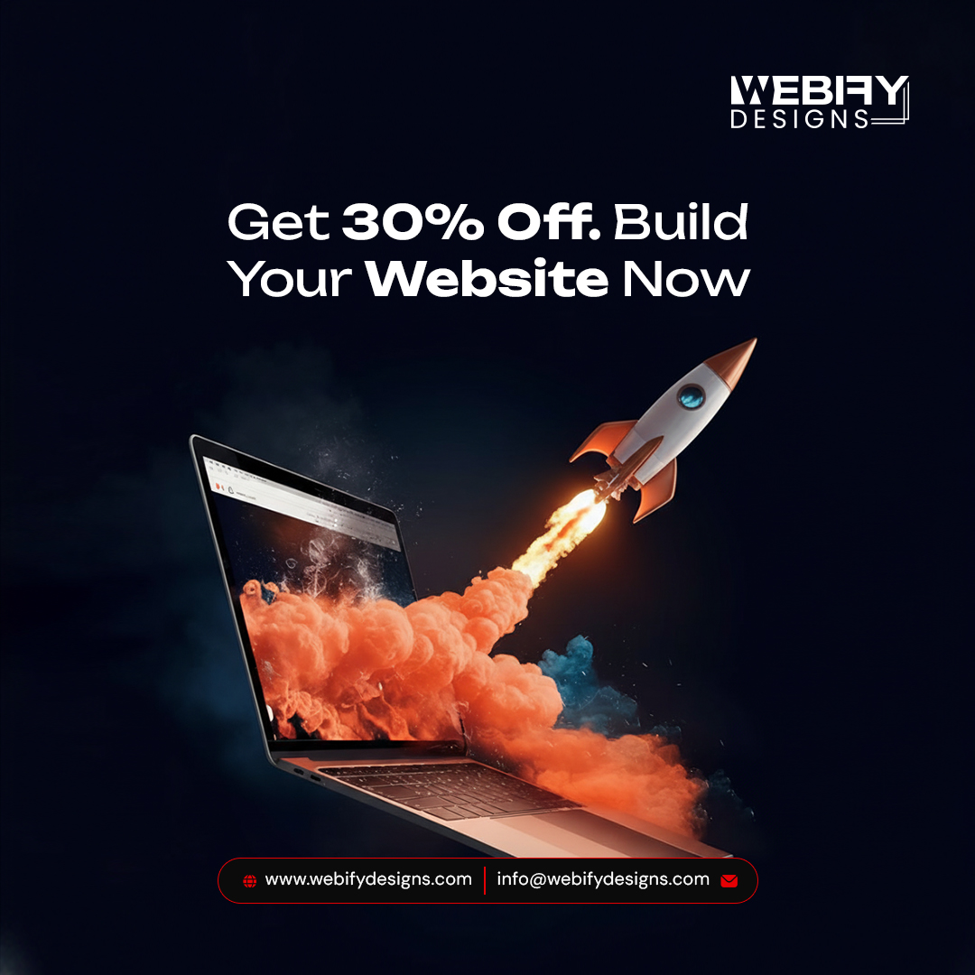 WebifyDesigns_'s tweet image. Launch your digital presence before 2026 with our limited time offer. Get 30% off on all services including website, app, and e-commerce.

Claim your 30% OFF now at webifydesigns.com

#WebDevelopment #WebDesign #DigitalMarketing #Webify