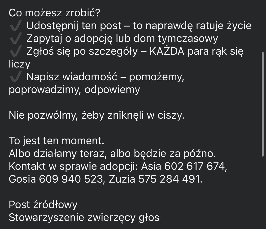 ALARM W ŁÓDZKIM! Kolejne gminy robią przetargi, które wygrywa syn dawnej właścicielki schroniska w WOJTYSZKACH. Stworzył podobną mordownię bez wolo i psy ze schroniska w Skierniewicach będą tam wywożone. Znowu ta rodzina będzie robiła miliony z publicznych środków. 👇komentarz