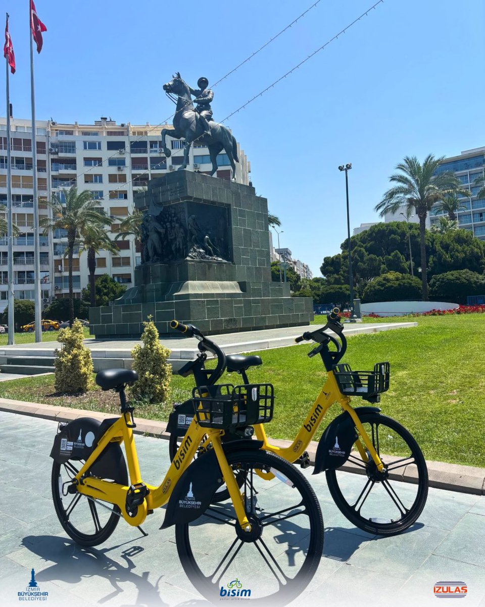 Yeni yıl ulaşımda alışkanlıklarını değiştirme yılı! Bisim ile hızlı ve kullanışlı ulaşımı deneyimleyebilirsiniz.

İzmirimkart uygulamasını indirerek hemen Bisim bisikletlerini kullanabilirsiniz. 

Bisim hakkında detaylı bilgiye bisim.com.tr/adresinden ulaşabilirsiniz.