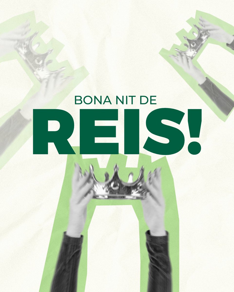 Que la Nit de Reis us porti màgia, il·lusió i algun detall que us faci somriure ✨👑

Gaudiu-la molt, descanseu i ompliu-vos d’energia… El 2026 ens espera amb més projectes, més idees i més català a les xarxes! 💚