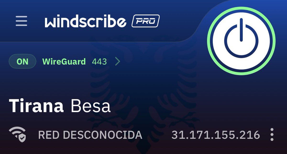 ¿Cansado de anuncios en YouTube?
<a href="/windscribecom/">Windscribe</a> : “Albania.”
Yo: “Perfecto.” ✅🇦🇱

P.D.: Para más comodidad y no andar cambiando de VPN cada dos por tres, con ControlD lo haces sin VPN y te olvidas.