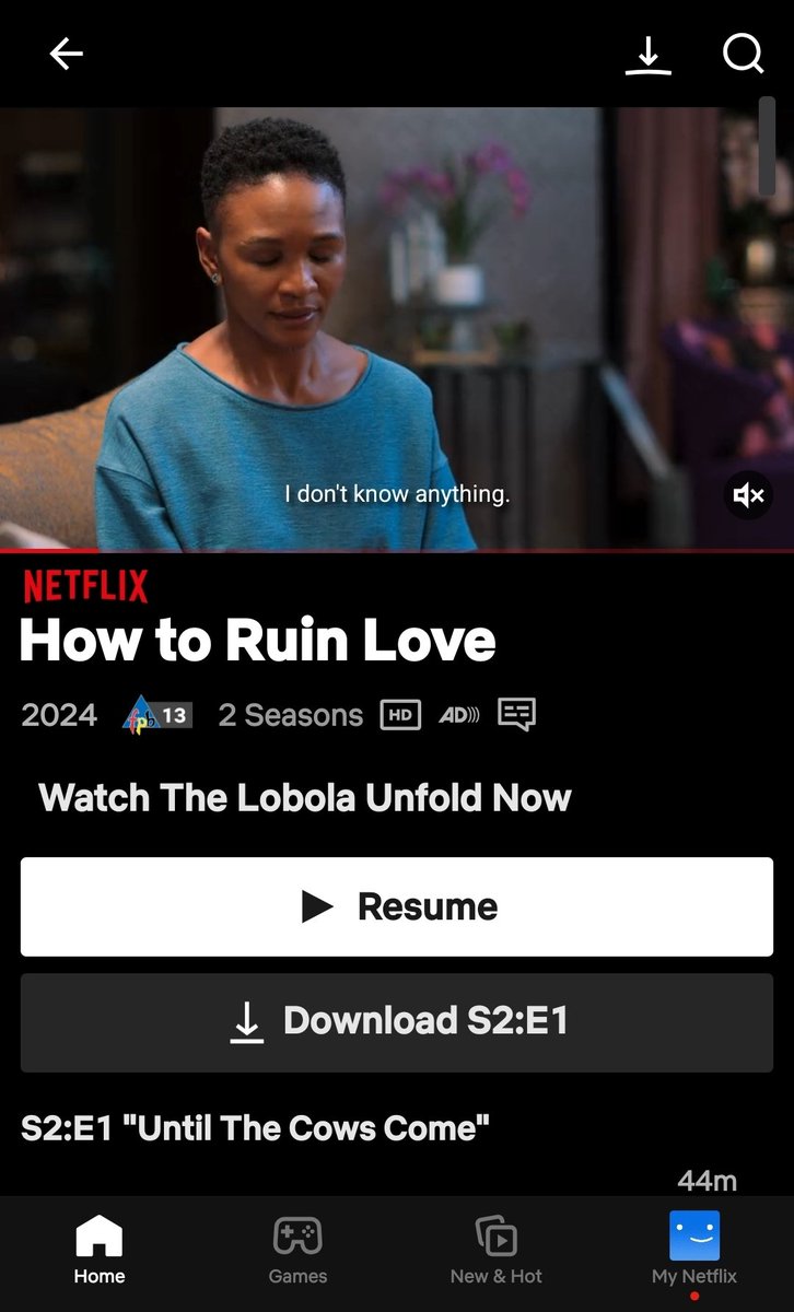 LindorkuhleM's tweet photo. @NetflixSA Sat!!!! ##HowtoRuinLoveTheLobola https://t.co/Bwnb1ftBy4