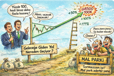 Kural basit: Hedefi değil, yolu sor. Yol yoksa, hikaye çok.

Birileri grafikte bir sıkışma çiziyor, üstüne de bir “direk” koyup %50–%100 hatta daha fazla hedefler yazıyor ya… Ben onları görünce istemsiz gülüyorum. “Gelecekte bir gün gelecek” diyorum içimden.

Çünkü bu hedefleri