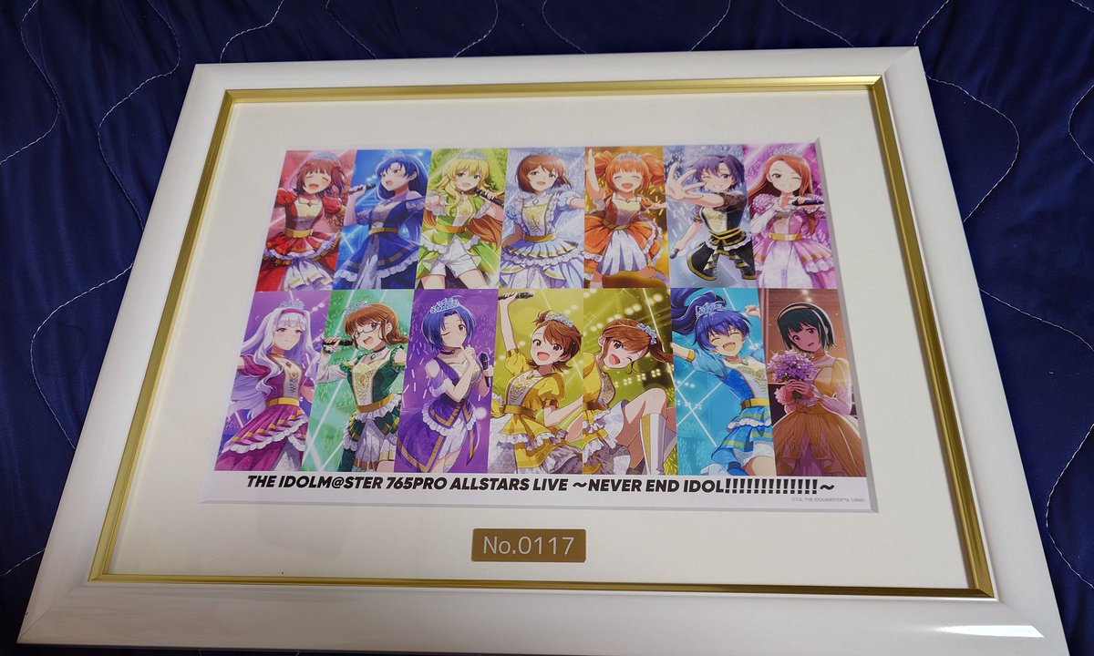 765担当はいないけどあの日現地で見た感動的な光景を思い出にしたいと