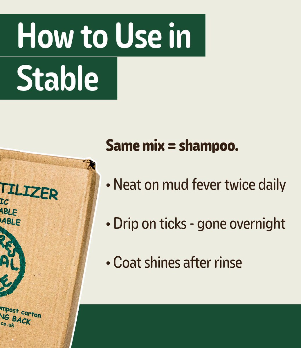 Neem Oil 101: What It Is + How to Use It 🌿🐴

Garden pest control AND horse skin care in one organic bottle. Swipe for the essentials!

💬 Garden or stable, where will you use neem first?

thenaturalgardener.co.uk/soil-enhancers…