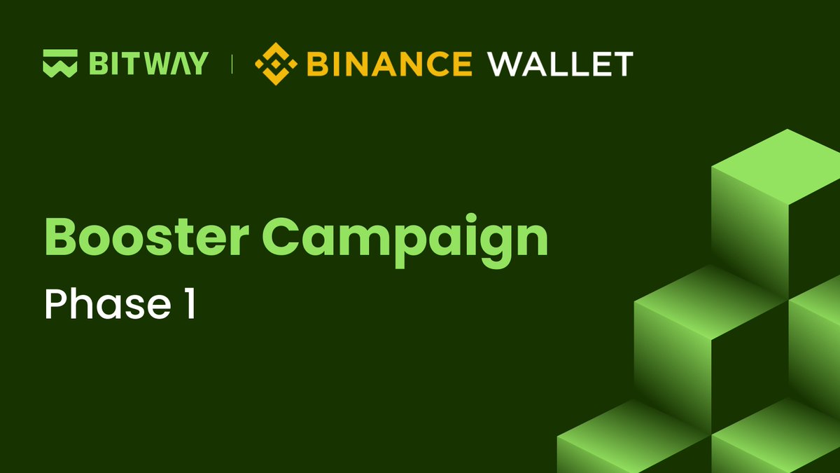 BitwayOfficial's tweet image. Bitway × Binance

Join the @BinanceWallet Booster Program Phase 1:

🗓 Start Time: Dec 22, 2025 
🎁 Rewards: 50,000,000 $BTW

🧵👇