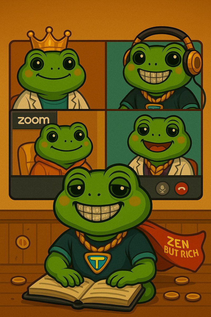 It’s Friday.
Froggo survived the week, upgraded the mindset, and unlocked bonus blessings 🐸✨ Good morning 🌞