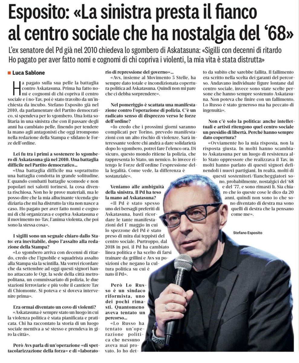 Stefano Esposito tweet media