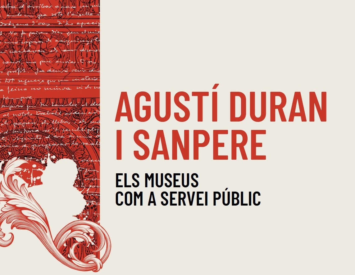 🏦 Des de la  Xarxa de Museus de les Terres de Lleida i Aran ens sumem a la celebració  de l’Any Duran i Sanpere amb la mostra “Agustí Duran i Sanpere. Els  museus com a servei públic”, comissariada per l'historiador i museòleg @lluisbellas.